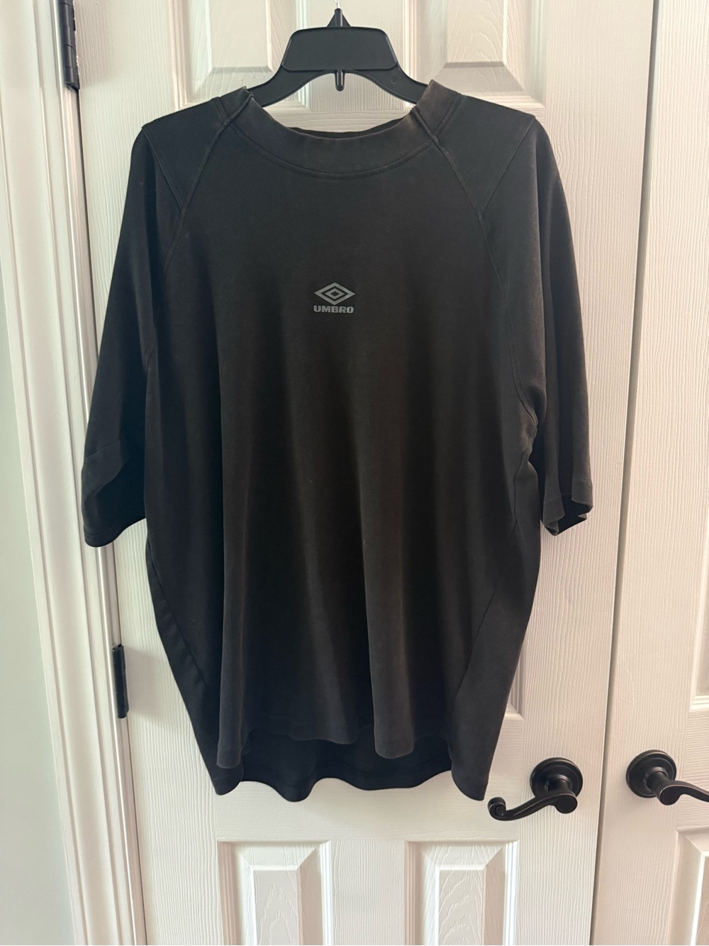 Umbro Black Short Sleeve Performance Tee